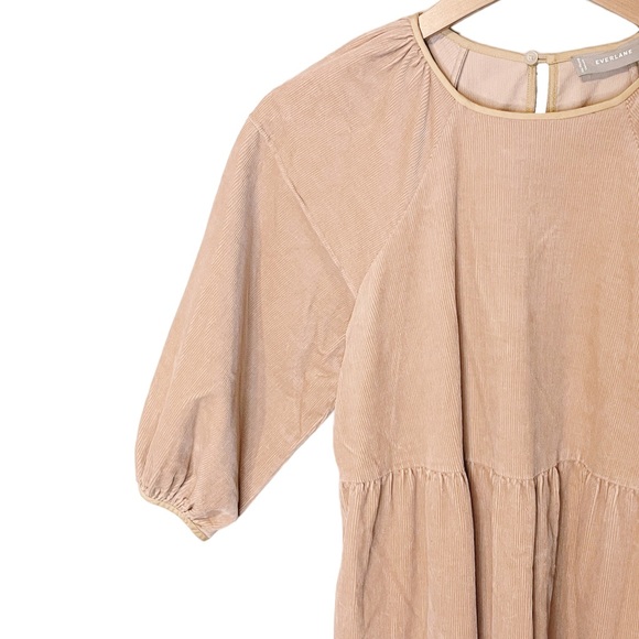 Everlane The Tiered Corduroy Midi Dress - Picture 4 of 6
